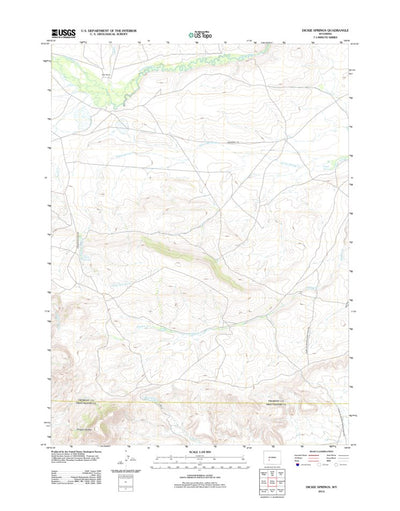 Dickie Springs, WY (2012, 24000-Scale) Preview 1