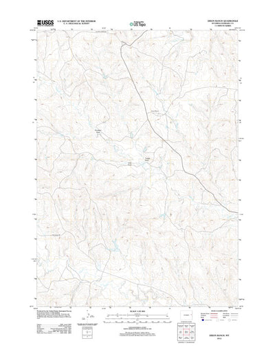 Dixon Ranch, WY (2012, 24000-Scale) Preview 1