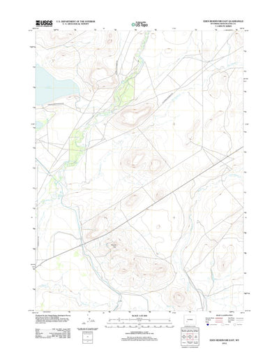 Eden Reservoir East, WY (2012, 24000-Scale) Preview 1
