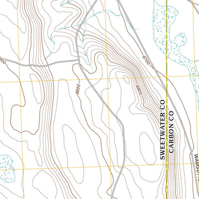Eightmile Lake, WY (2012, 24000-Scale) Preview 2