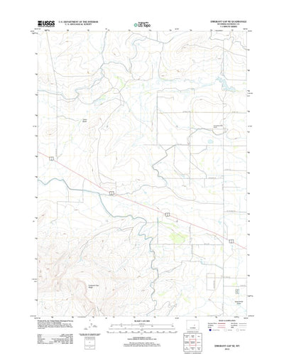 Emigrant Gap NE, WY (2012, 24000-Scale) Preview 1