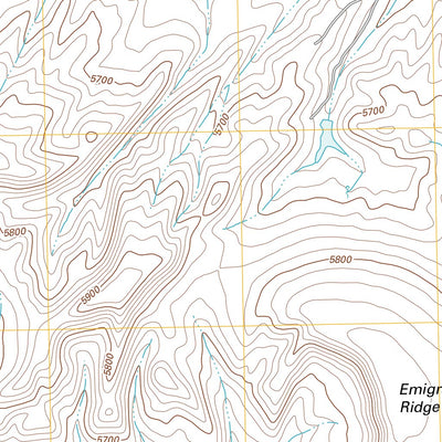 Emigrant Gap NE, WY (2012, 24000-Scale) Preview 3