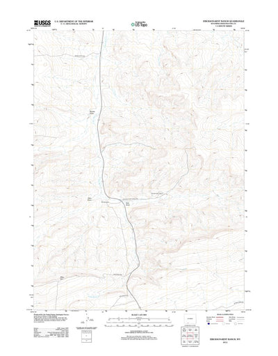 Erickson-Kent Ranch, WY (2012, 24000-Scale) Preview 1