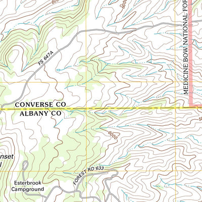 Esterbrook, WY (2012, 24000-Scale) Preview 2