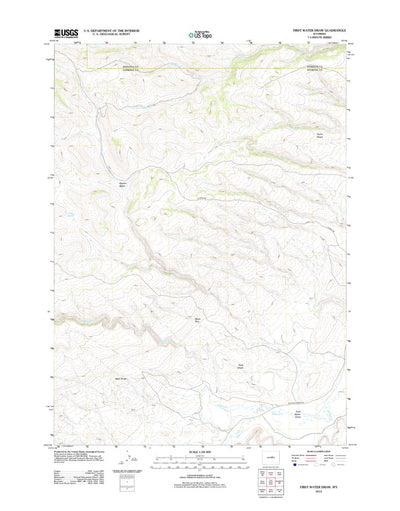 First Water Draw, WY (2012, 24000-Scale) Preview 1
