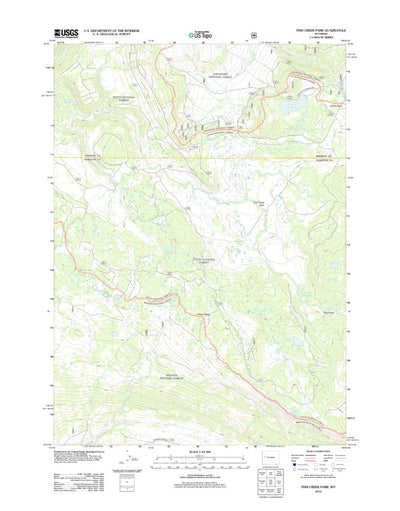 Fish Creek Park, WY (2012, 24000-Scale) Preview 1