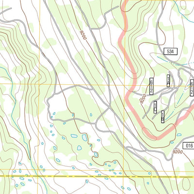 Fish Creek Park, WY (2012, 24000-Scale) Preview 3