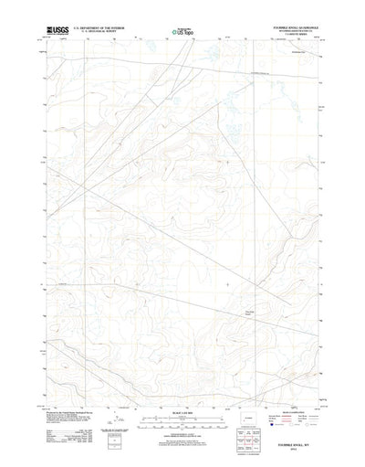 Fourmile Knoll, WY (2012, 24000-Scale) Preview 1