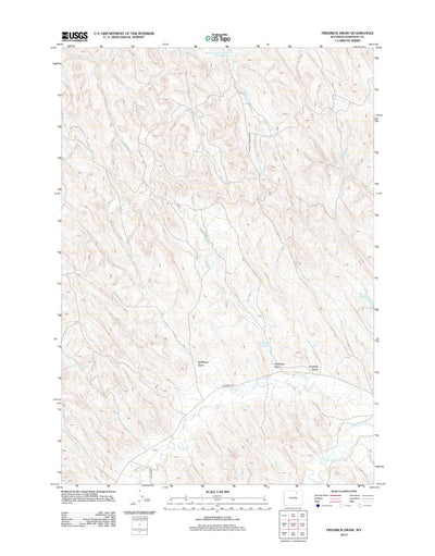 Fredrick Draw, WY (2012, 24000-Scale) Preview 1