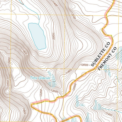 Fremont Peak South, WY (2012, 24000-Scale) Preview 2