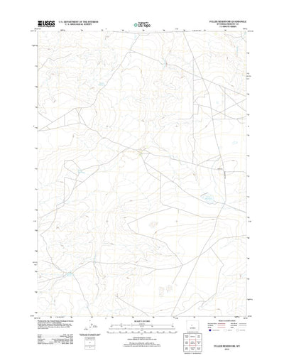 Fuller Reservoir, WY (2012, 24000-Scale) Preview 1