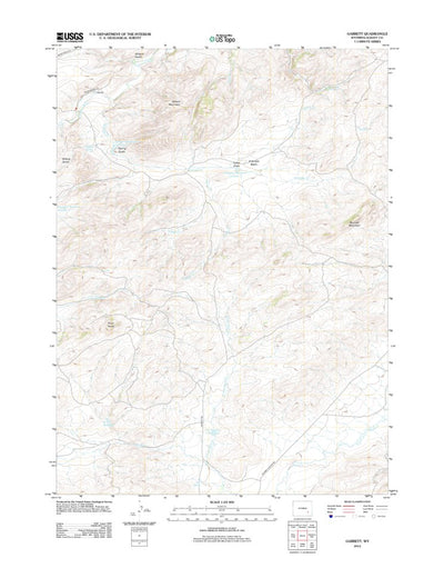 Garrett, WY (2012, 24000-Scale) Preview 1