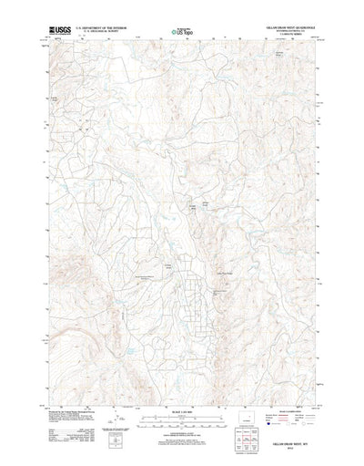 Gillam Draw West, WY (2012, 24000-Scale) Preview 1