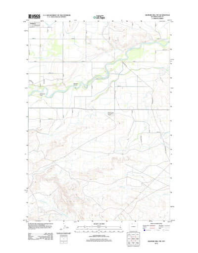 Gilmore Hill NW, WY (2012, 24000-Scale) Preview 1
