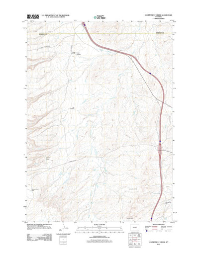 Government Creek, WY (2012, 24000-Scale) Preview 1