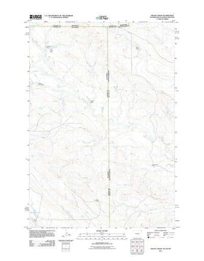Gravel Draw, WY-SD-MT (2011, 24000-Scale) Preview 1