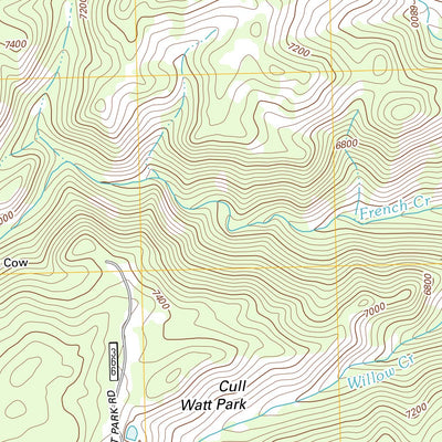 Hunter Mesa, WY (2012, 24000-Scale) Preview 3