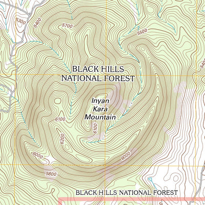 Inyan Kara Mountain, WY (2012, 24000-Scale) Preview 3
