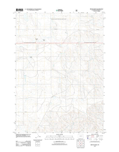Ireton Draw, WY (2012, 24000-Scale) Preview 1