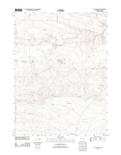 J H D Ranch, WY (2012, 24000-Scale) Preview 1