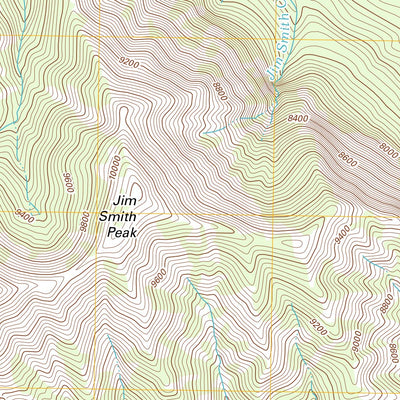Jim Smith Peak, WY (2012, 24000-Scale) Preview 2