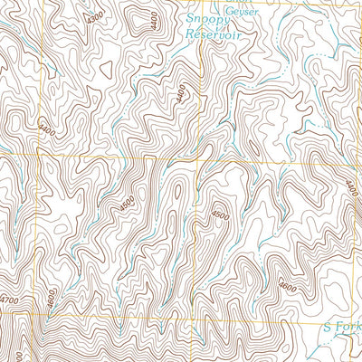 Jones Reservoir, WY (2012, 24000-Scale) Preview 3