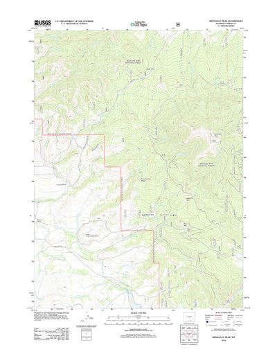 Kennaday Peak, WY (2012, 24000-Scale) Preview 1