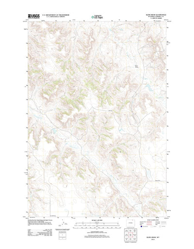 Kline Draw, WY (2012, 24000-Scale) Preview 1
