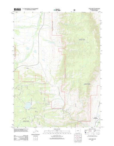 Lake Owen, WY (2012, 24000-Scale) Preview 1