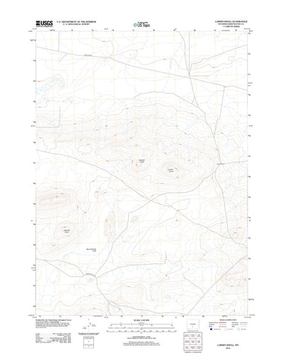 Larsen Knoll, WY (2012, 24000-Scale) Preview 1