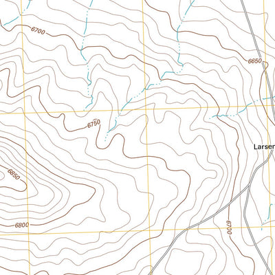 Larsen Knoll, WY (2012, 24000-Scale) Preview 3
