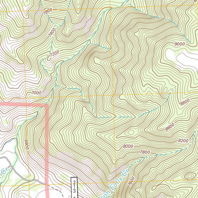 Leavitt Reservoir, WY (2012, 24000-Scale) Preview 3