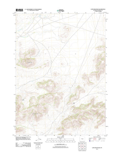 Lone Mountain, WY (2012, 24000-Scale) Preview 1