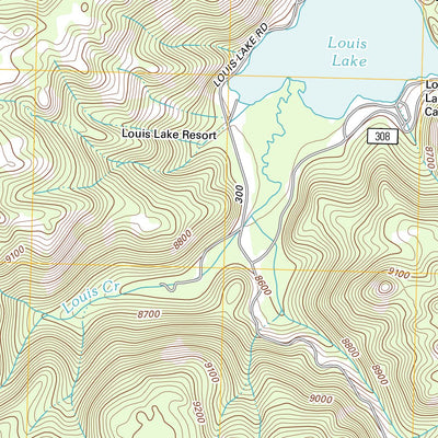 Louis Lake, WY (2012, 24000-Scale) Preview 3
