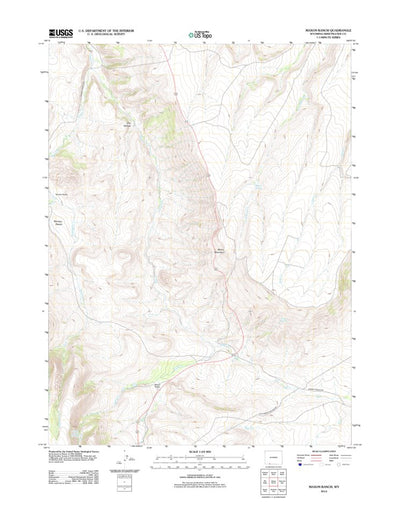 Maxon Ranch, WY (2012, 24000-Scale) Preview 1