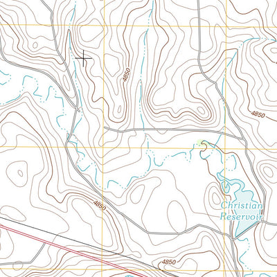 Mcmaster Reservoir, WY (2012, 24000-Scale) Preview 3