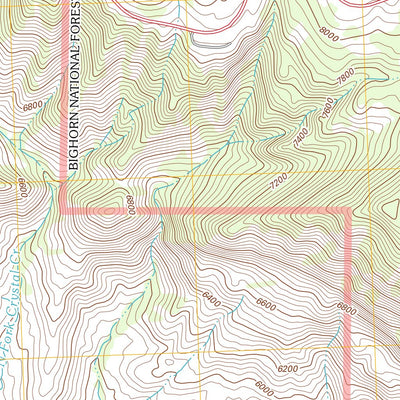 Medicine Wheel, WY (2012, 24000-Scale) Preview 3