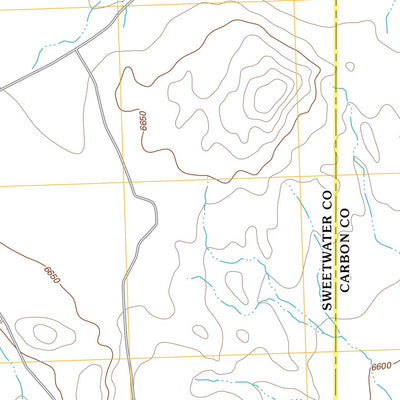 Mexican Flats NW, WY (2012, 24000-Scale) Preview 2