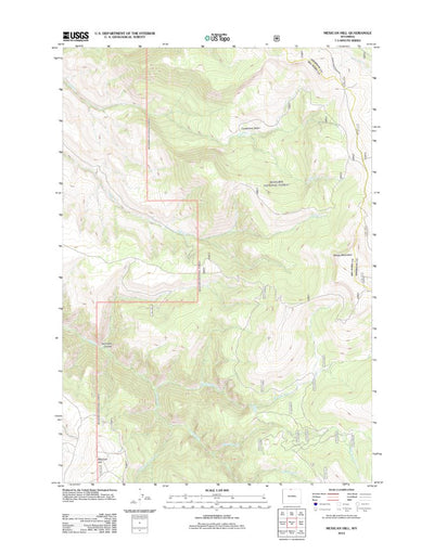 Mexican Hill, WY (2012, 24000-Scale) Preview 1