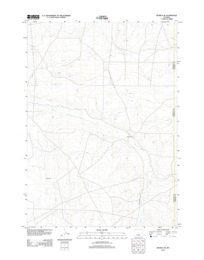 Moneta SE, WY (2012, 24000-Scale) Preview 1