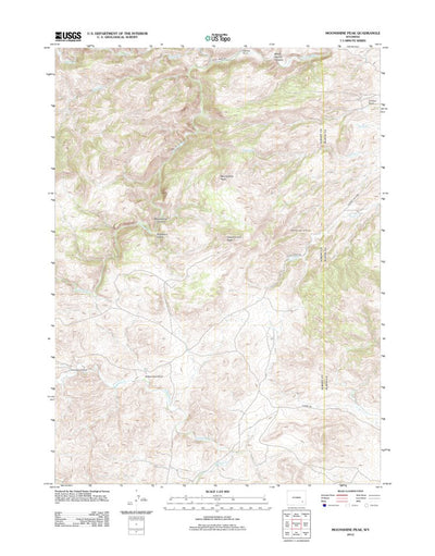Moonshine Peak, WY (2012, 24000-Scale) Preview 1