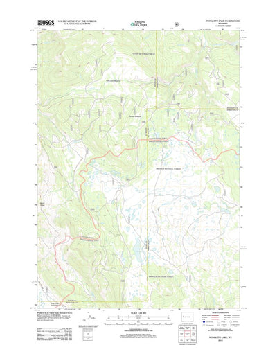 Mosquito Lake, WY (2012, 24000-Scale) Preview 1
