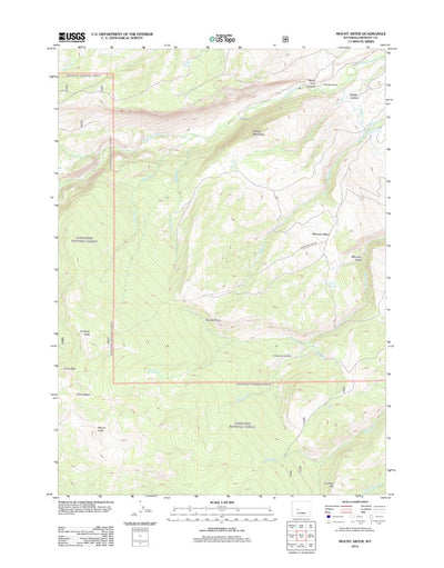 Mount Arter, WY (2012, 24000-Scale) Preview 1