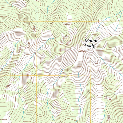 Mount Leidy, WY (2012, 24000-Scale) Preview 3