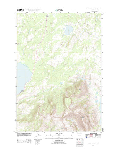 Mount Sheridan, WY (2012, 24000-Scale) Preview 1