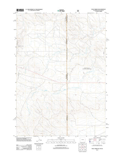 Mule Creek SE, WY-SD (2012, 24000-Scale) Preview 1