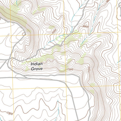 Muskrat Basin, WY (2012, 24000-Scale) Preview 3