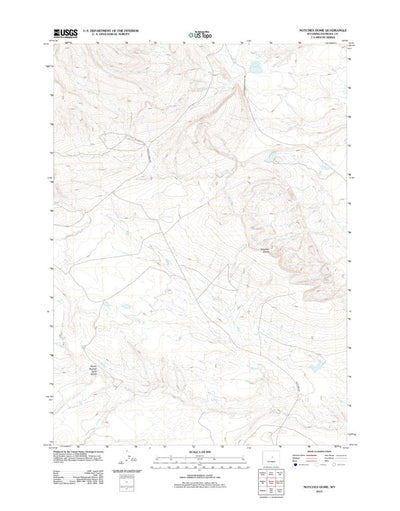 Notches Dome, WY (2012, 24000-Scale) Preview 1