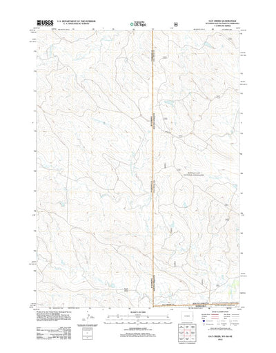 Oat Creek, WY-SD-NE (2012, 24000-Scale) Preview 1
