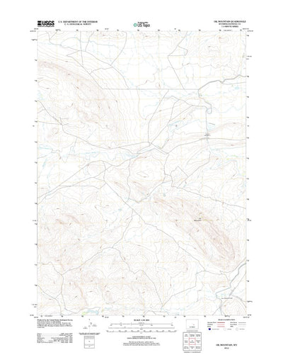 Oil Mountain, WY (2012, 24000-Scale) Preview 1